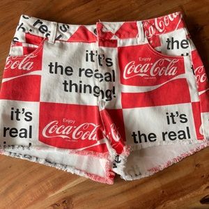 Coca Cola Jean Shorts - M